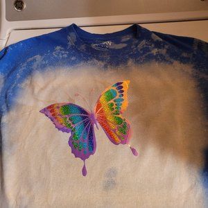 Custom design t shirt butterfly